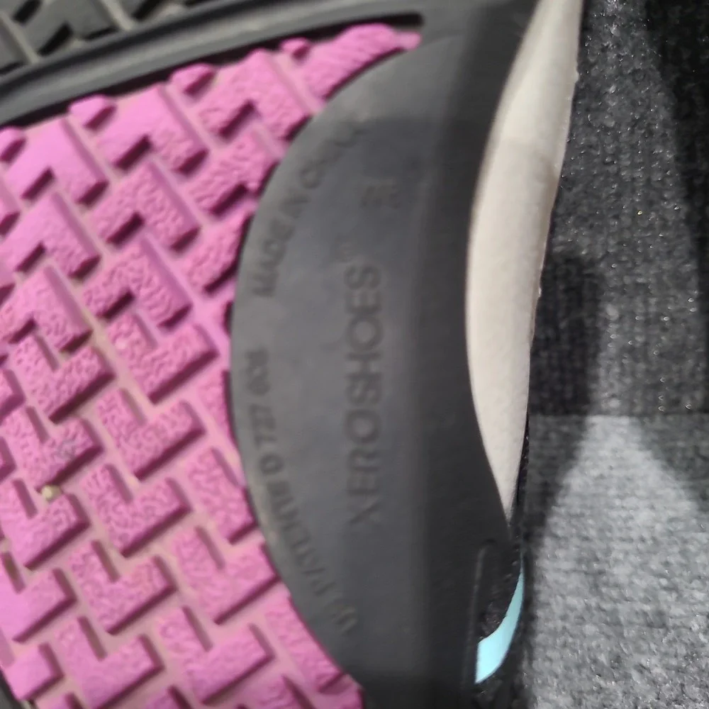 Xero Prio Women's Size 8 Barefoot Minimalist Running Shoes Grey Purple